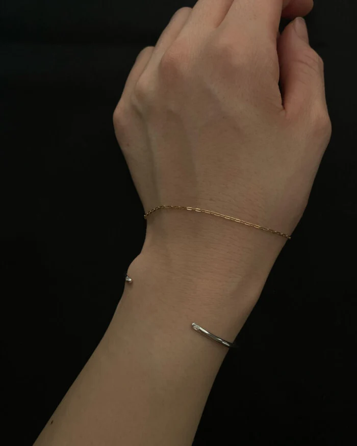 LORO - D bangle 01 (銀色) (F) | Studio Doe
