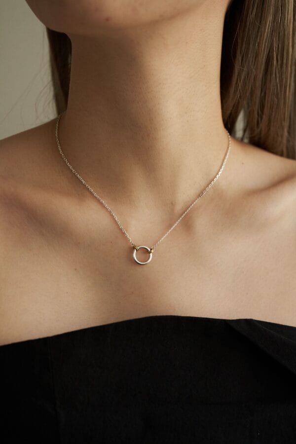 LORO ロロ loop necklace 01 MIXカラー40センチ-