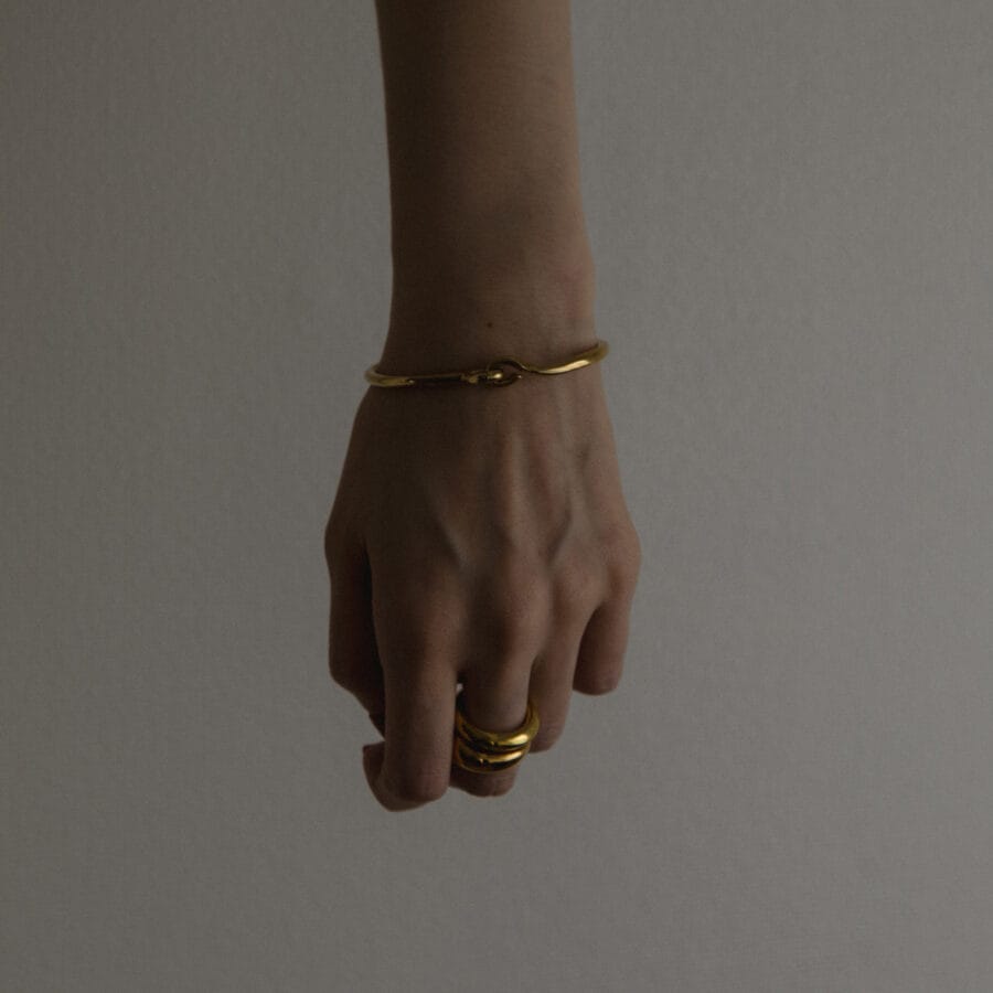 LORO - 01M bangle 01 (金色) (F) | Studiodoe